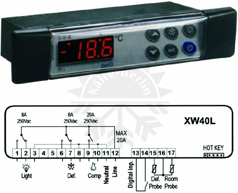 Contrôleur Frigorifique DIXELL XW260K-5N0C0 - Neuf Sous Emballage D'origine